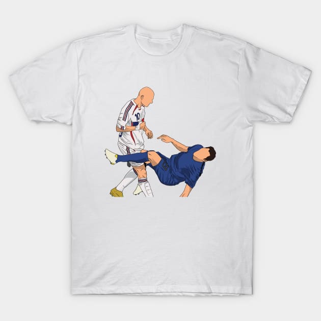 Zinedine Zidane T-Shirt by SickSticksCo